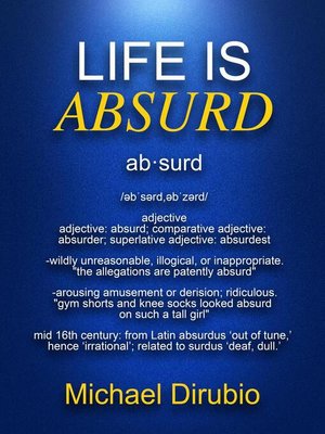 cover image of Life is Absurd